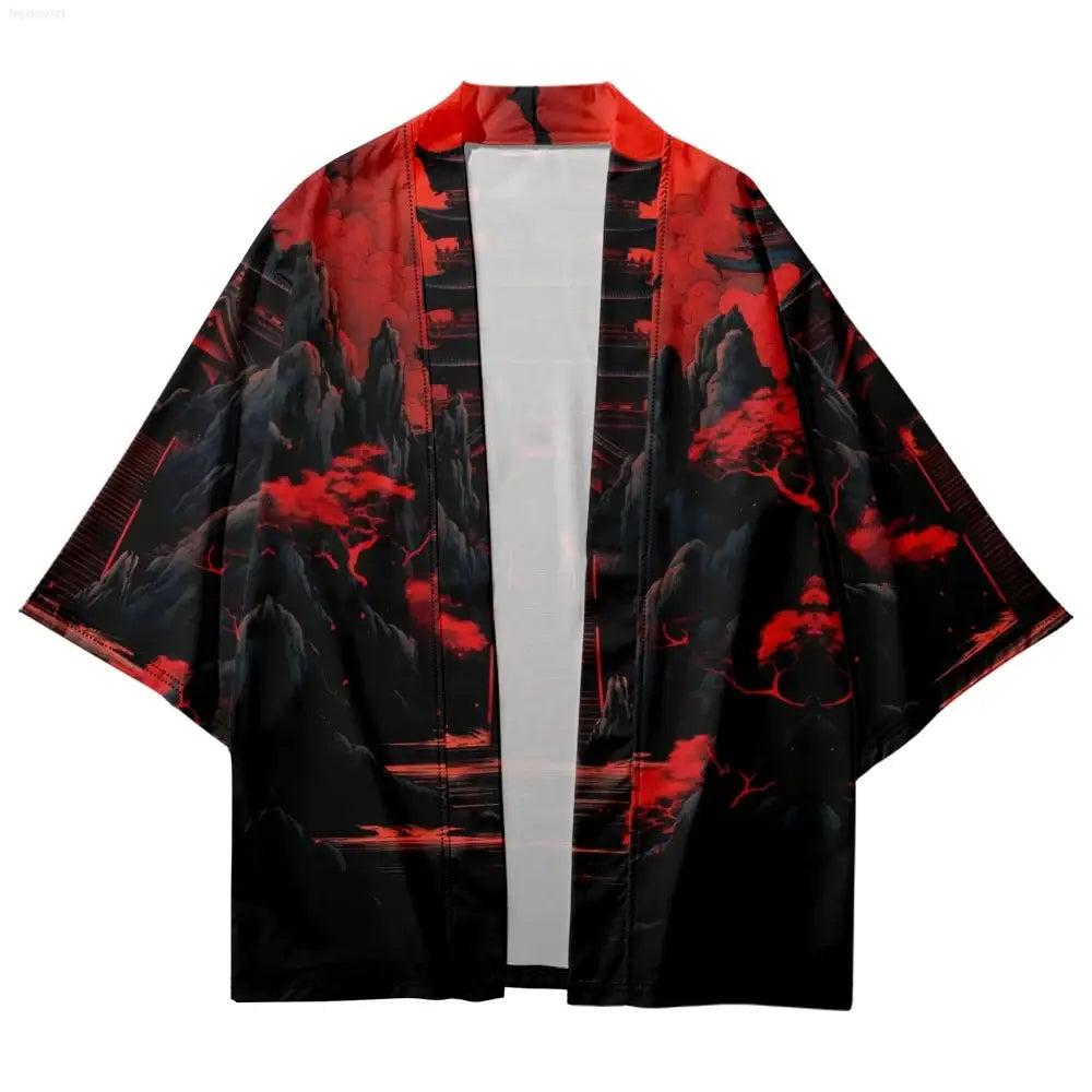 Crimson Castle Haori