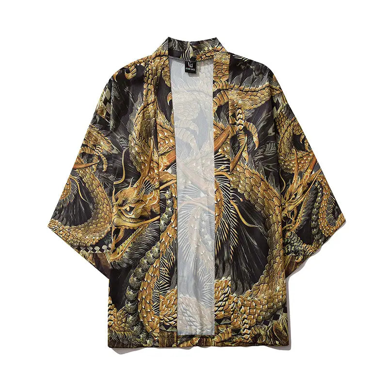 Golden Dragon Haori