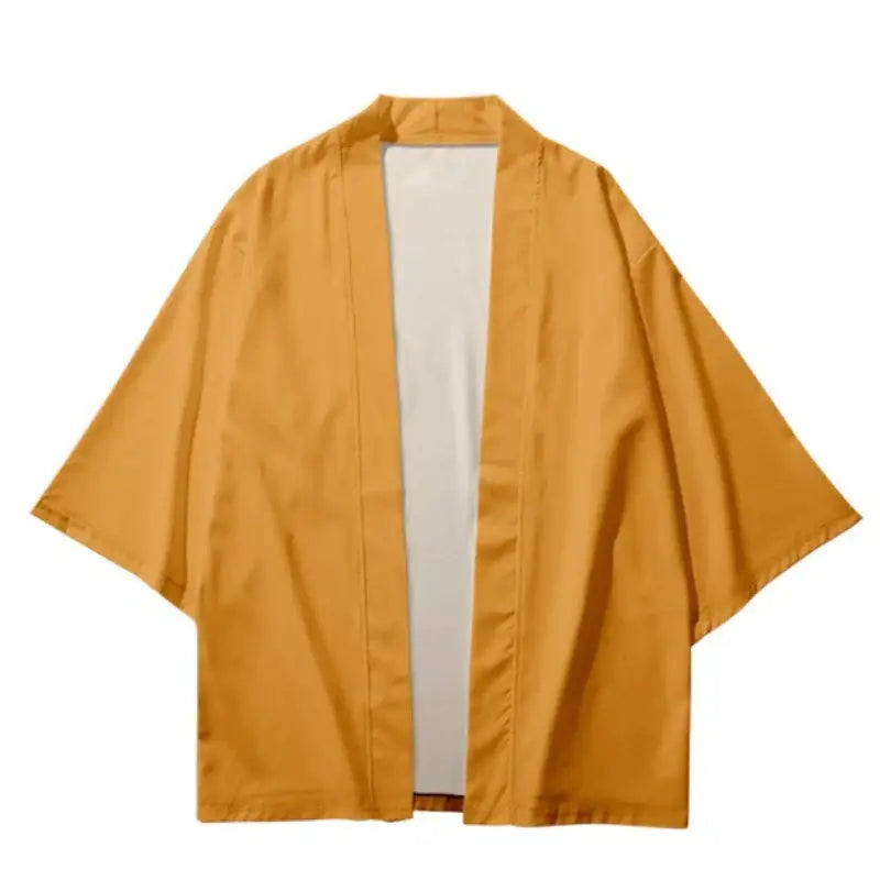 Solid Yellow Haori