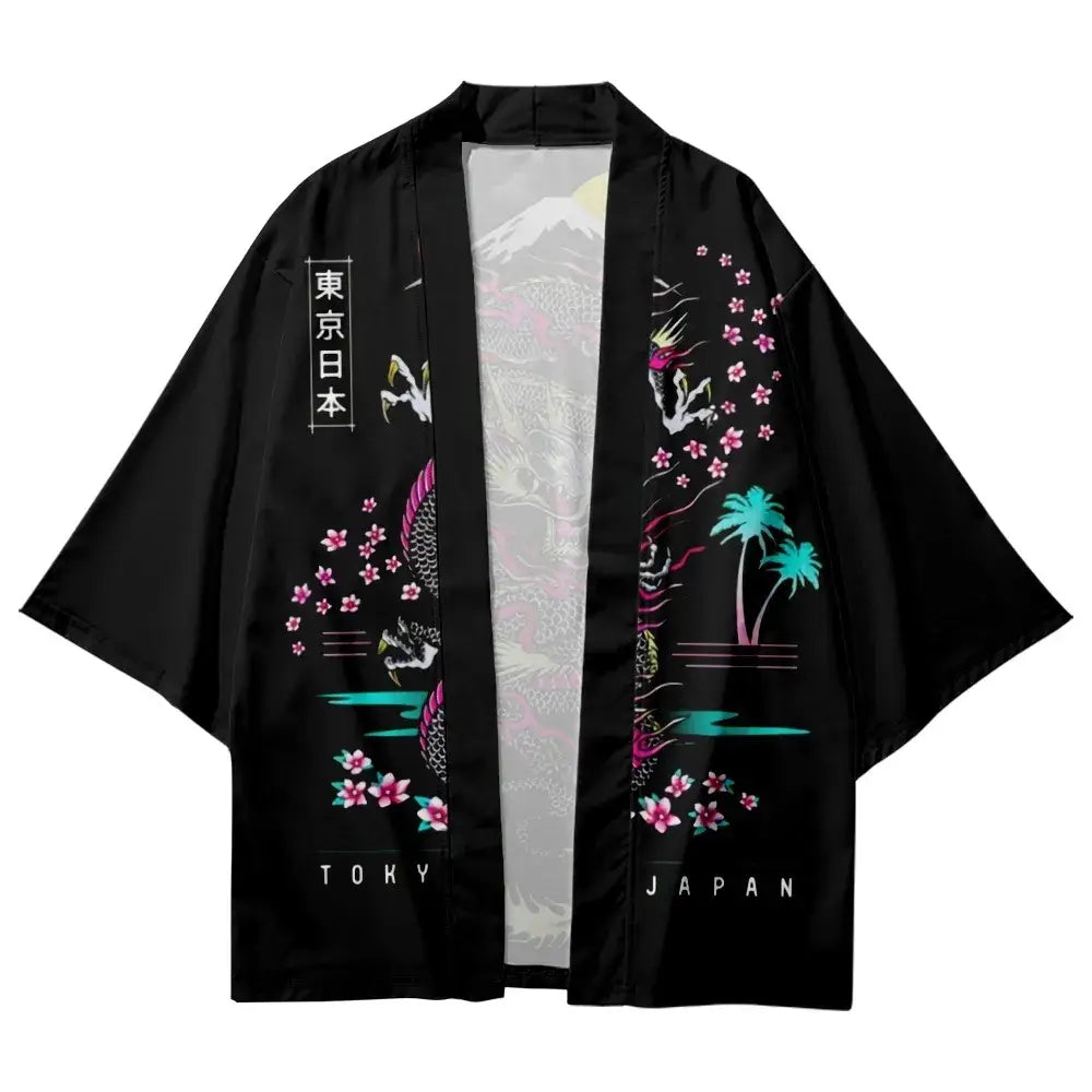 Sakura Dragon Haori