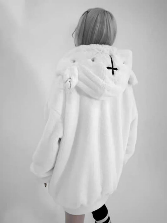 White Bear Cross Harajuku Jacket