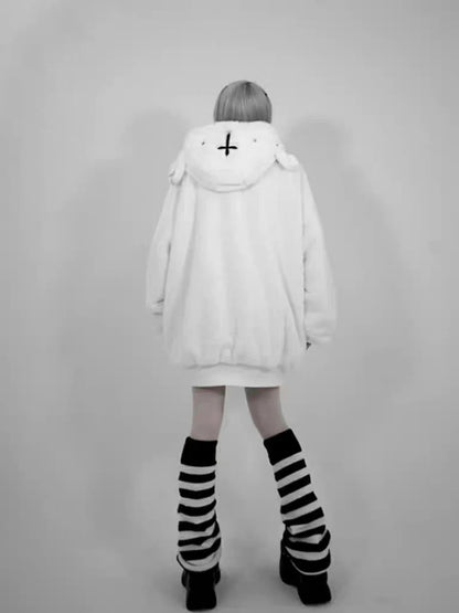 White Bear Cross Harajuku Jacket