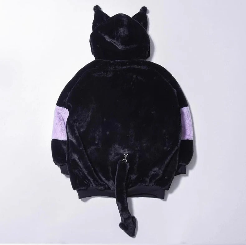 Black Kuromi Harajuku Jacket