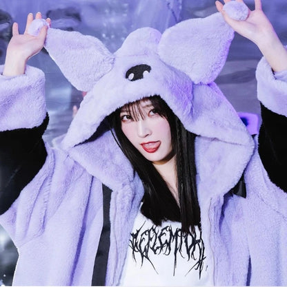 Purple Kuromi Harajuku Jacket