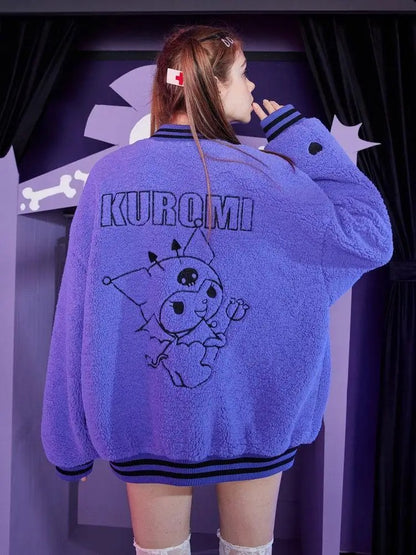 Harajuku Kuromi Baseball Jacket