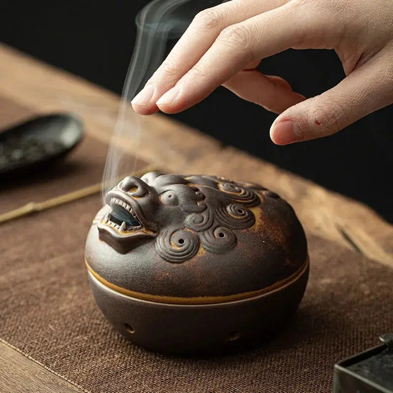 Ancient Dragon Incense Burner