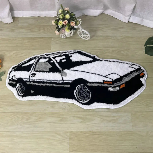 Initial D Car Anime Rug