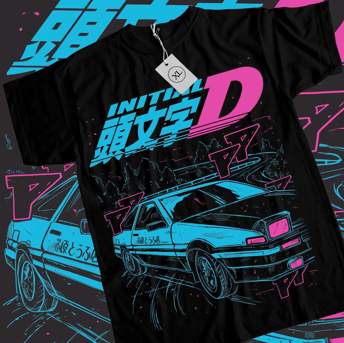 Initial D Retro Anime Shirt