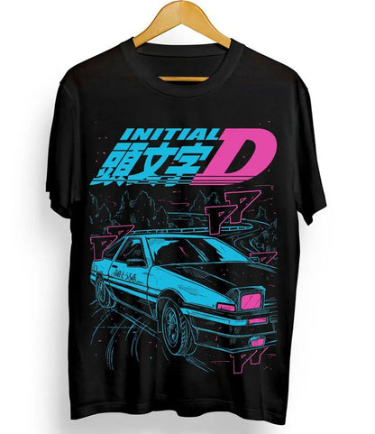 Initial D Retro Anime Shirt