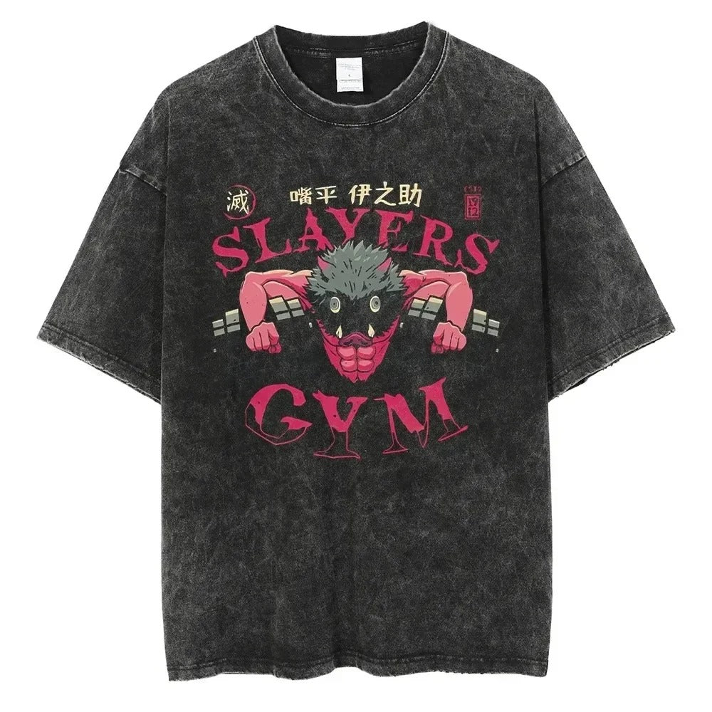 Inosuke Gym Vintage Anime Shirt