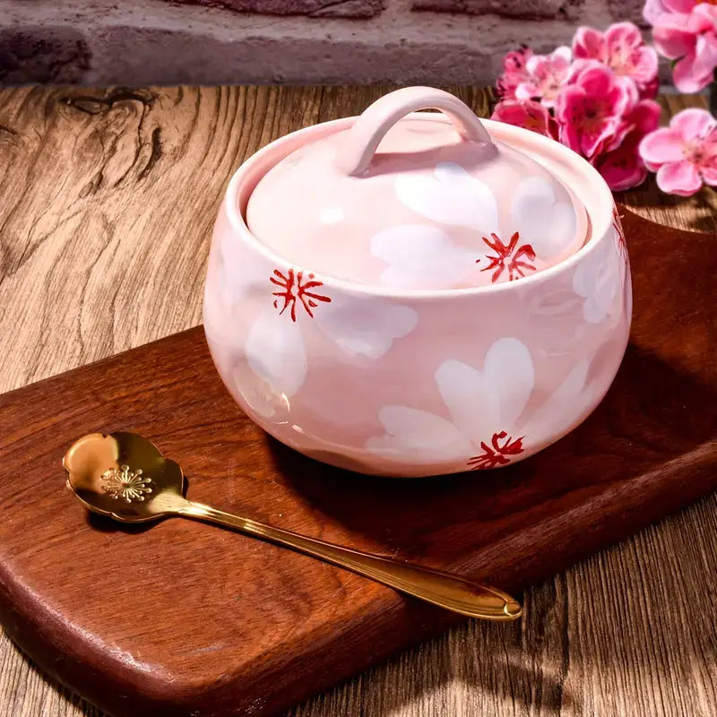 Sakura Bowl with Spoon