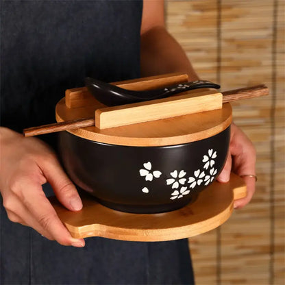 Sakura Full Ramen Bowl Set