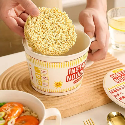 Instant Noodles Ramen Bowl