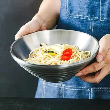 Bol à ramen en acier inoxydable