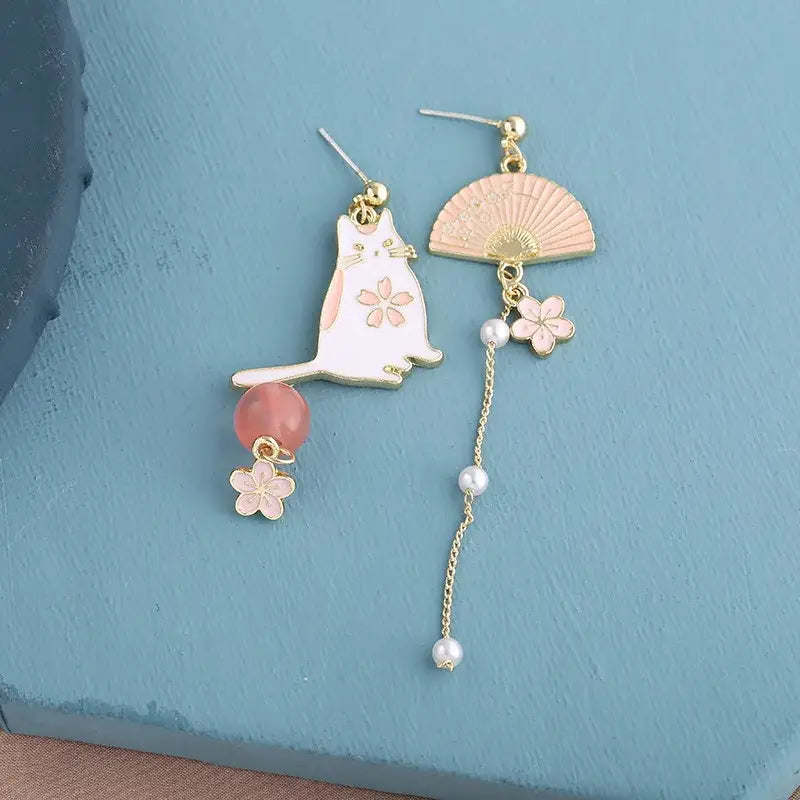 Neko Blossom Earrings