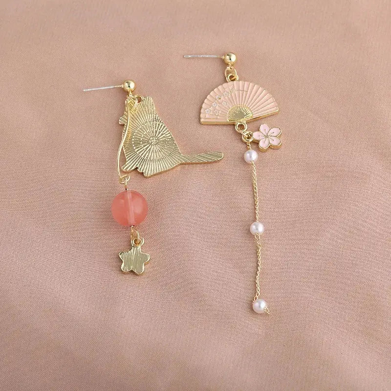 Neko Blossom Earrings