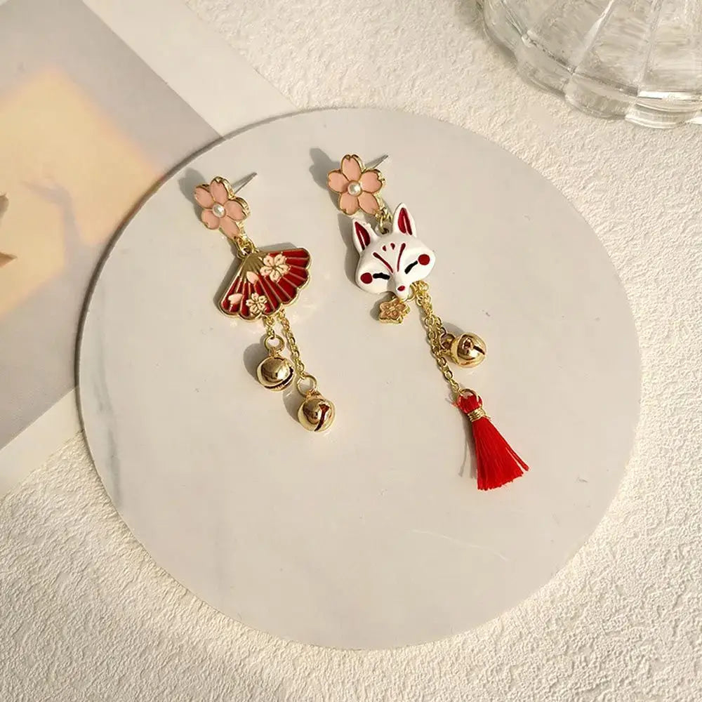 Kitsune Blossom Earrings