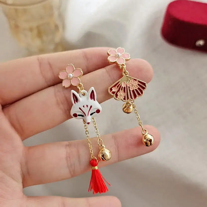 Kitsune Blossom Earrings