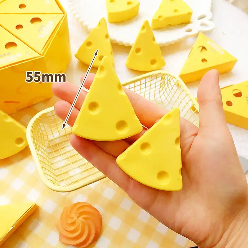 Funny Cheese Eraser