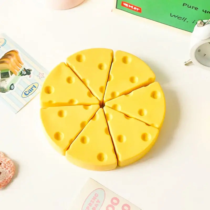 Funny Cheese Eraser