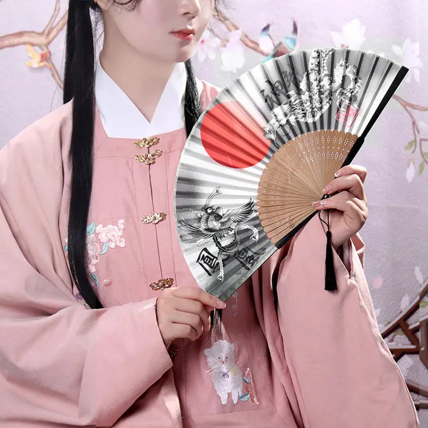 Mythical Japanese Hand Fan