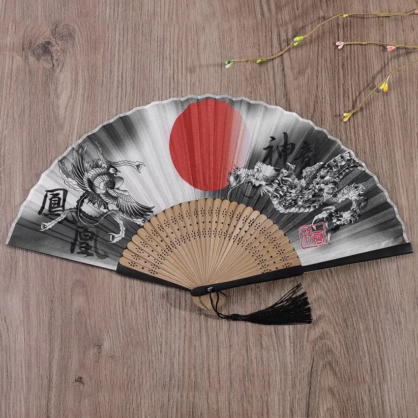 Mythical Japanese Hand Fan