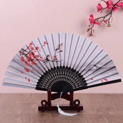 Sakura Tree Hand Fan