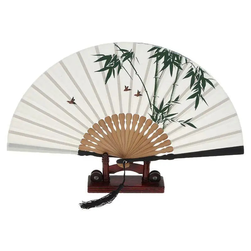 Retro Bamboo Hand Fan