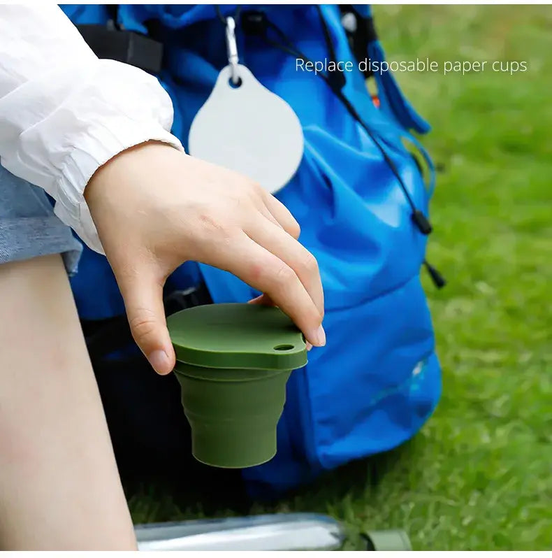 Outdoor Travel Retractable Cup