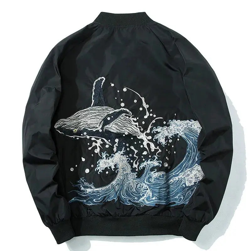 Kujira Whale Bomber Jacket