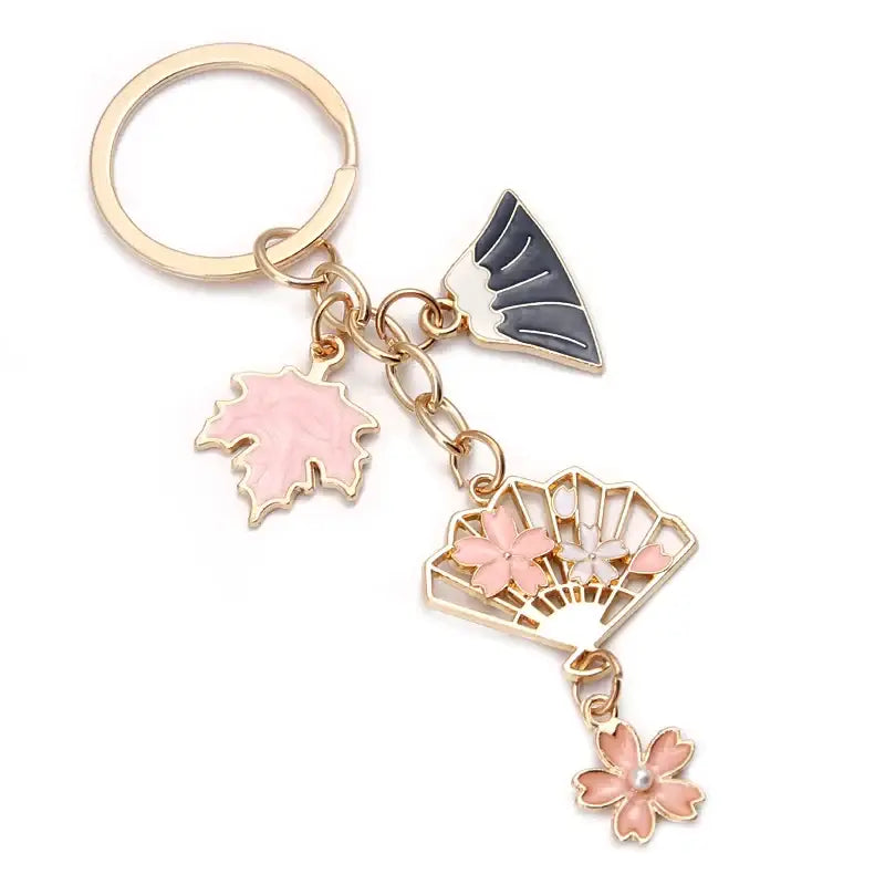 Blossom Mountain Keychain