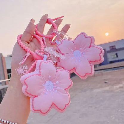 Cherry Blossom Plush Keychain