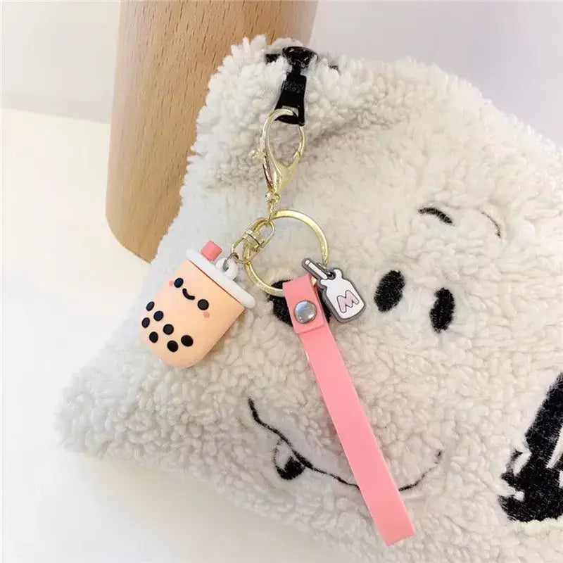 Kawaii Bubble Tea Keychain