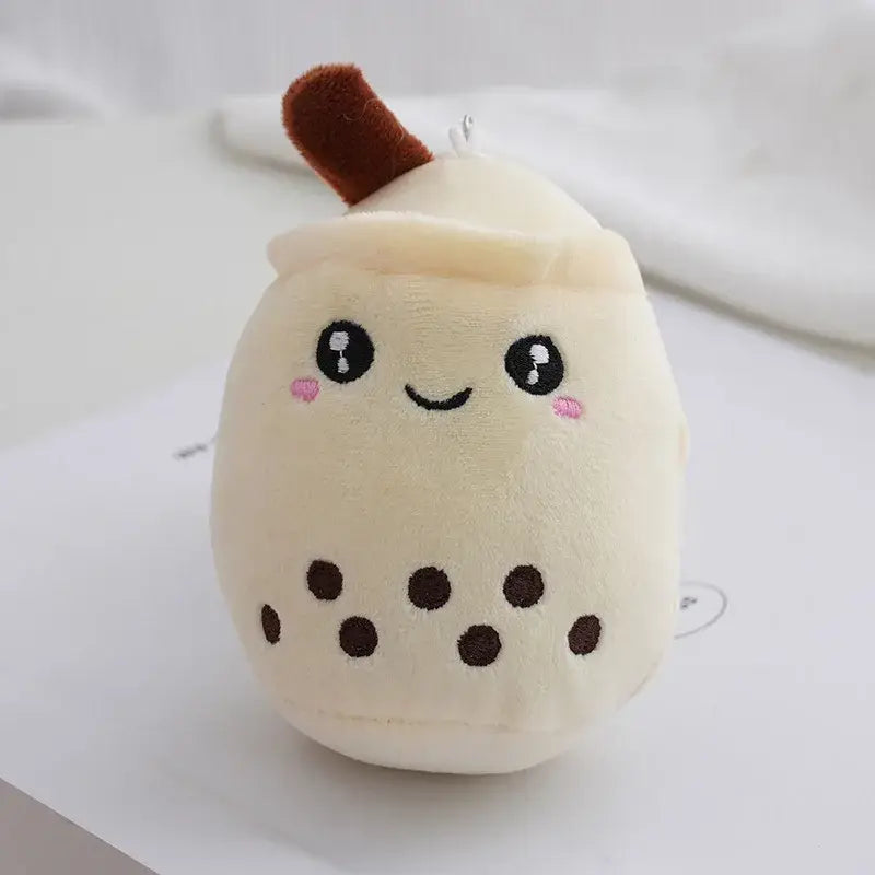 Porte-clés en peluche Bubble Tea