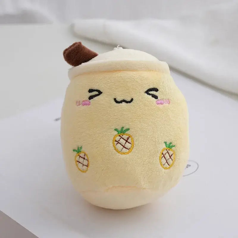 Plush Bubble Tea Keychain