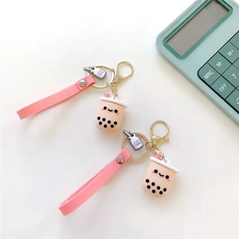 Kawaii Bubble Tea Keychain