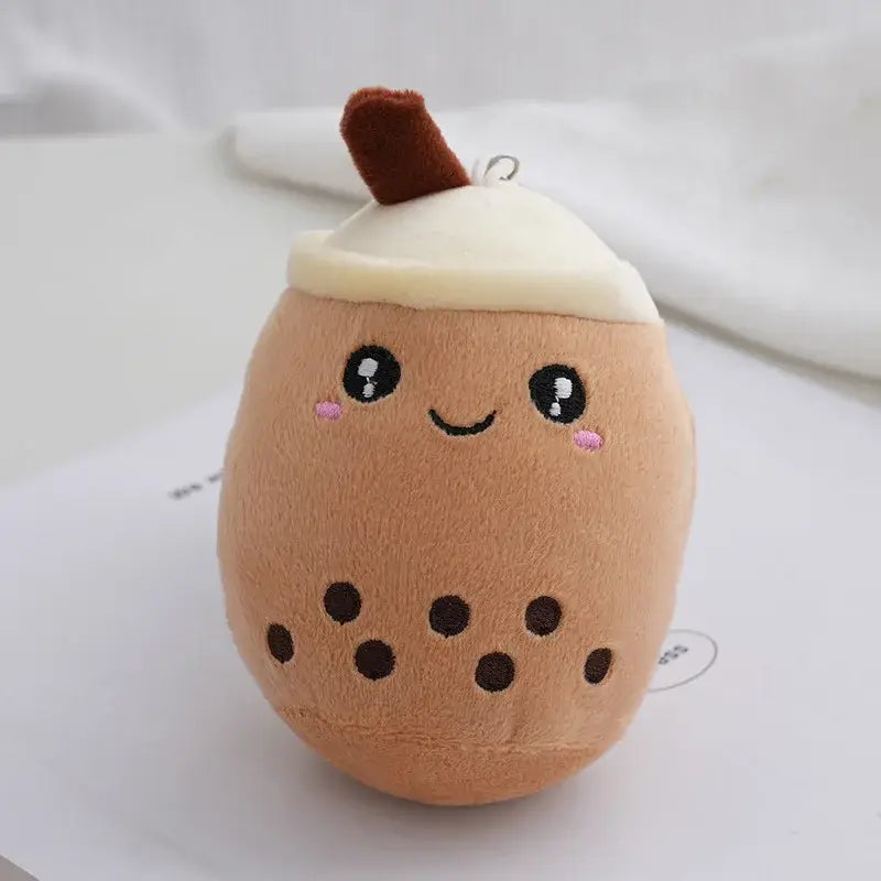 Porte-clés en peluche Bubble Tea