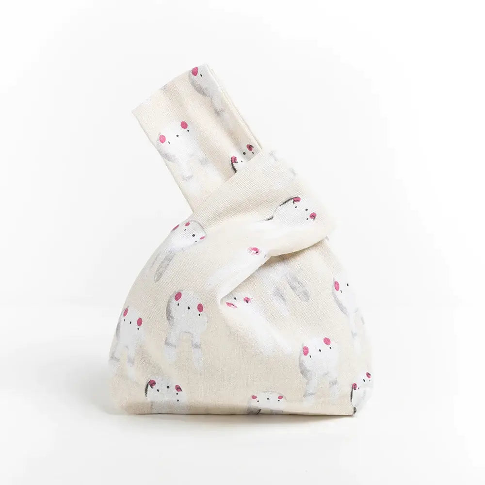 Sac à nœud de lapin Kawaii