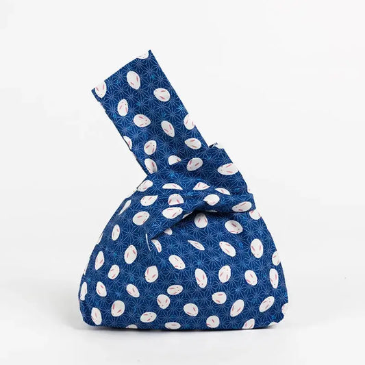Asanoha Pattern Petals Knot Bag