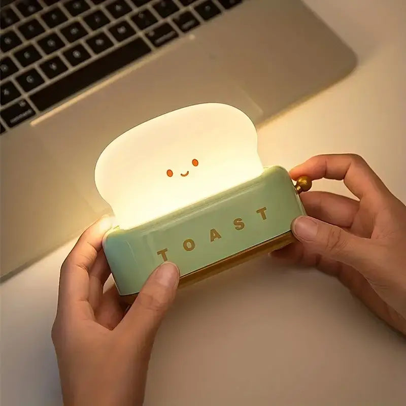 Kawaii Toast Night Light