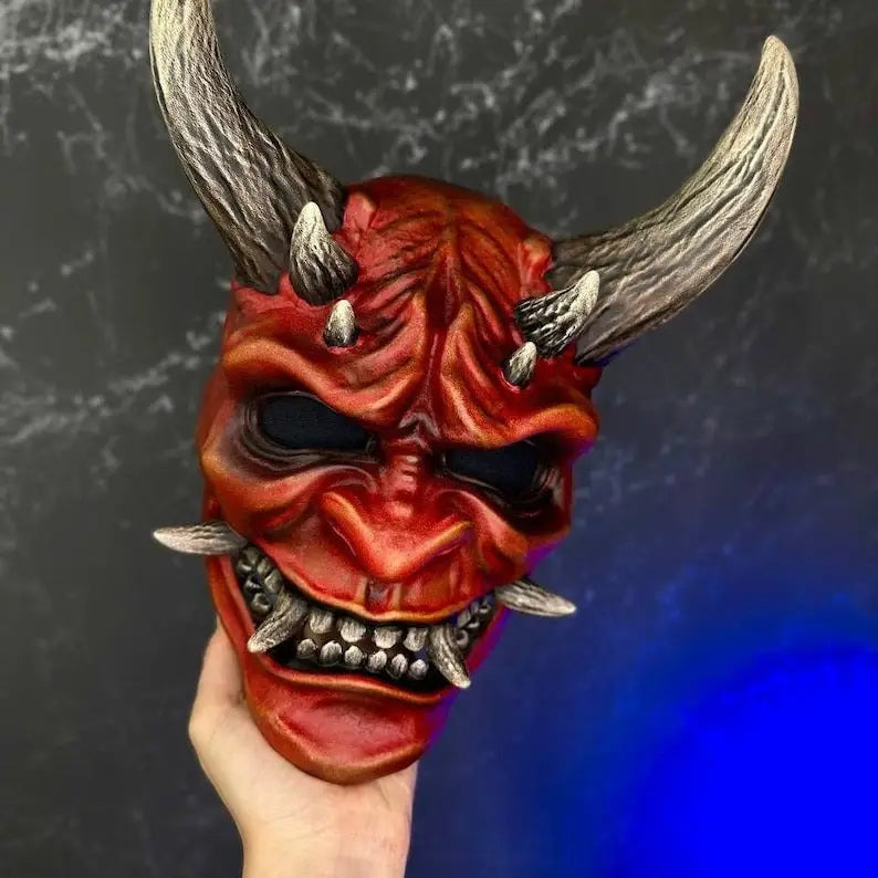 Red Oni Skull Mask