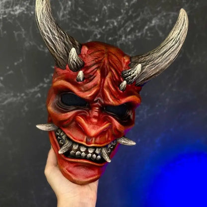 Red Oni Skull Mask