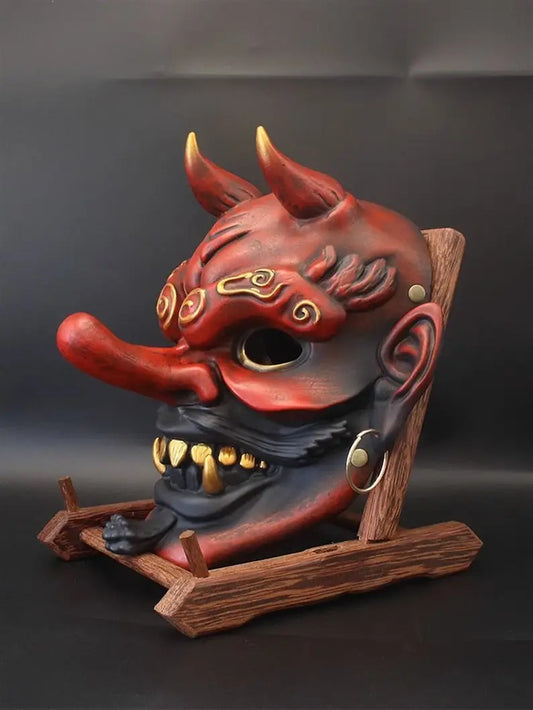 Maschera da demone Tengu Oni