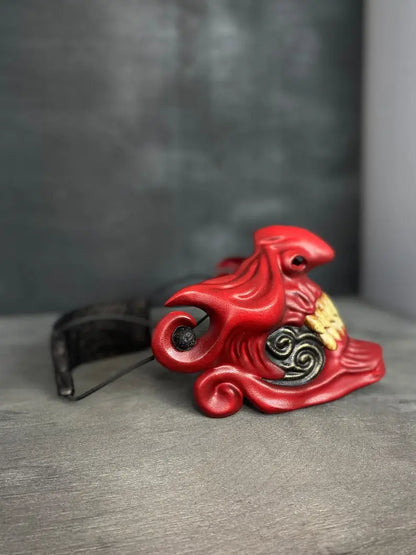 Red Oni Ronin Samurai Mask