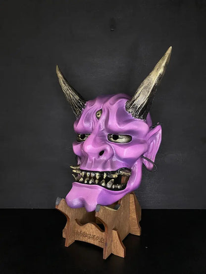 Purple Oni Demon Mask