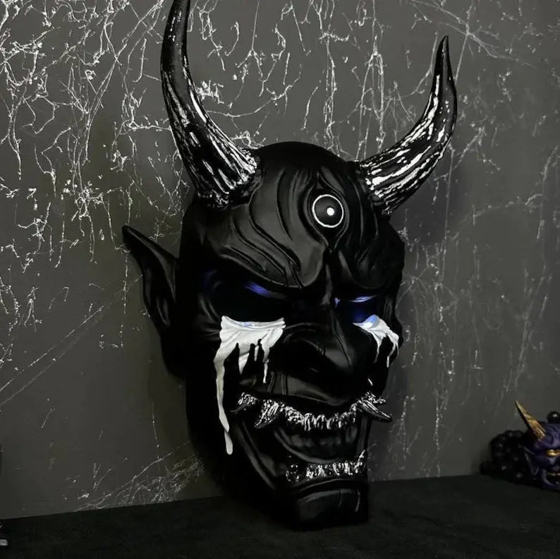 Crying Oni Yokai Mask