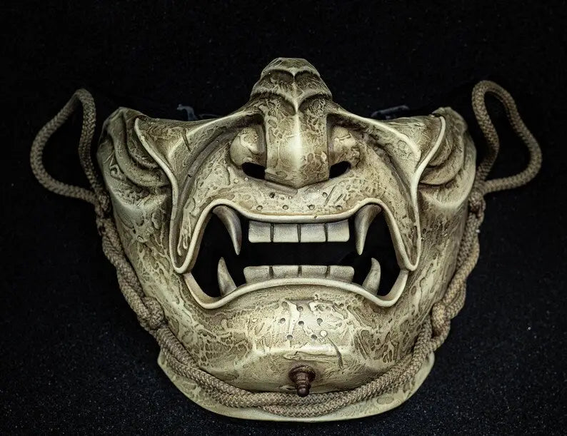 Masque Os Fantôme de Tsushima Samurai Oni