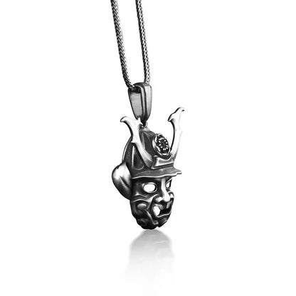 Samurai Bushi Silver Necklace