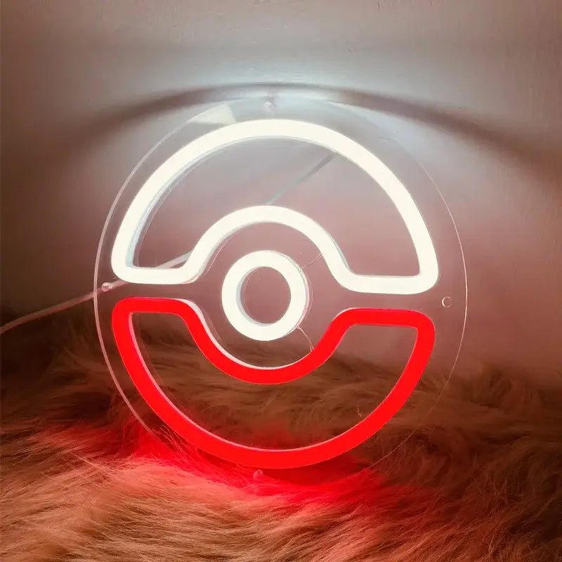 Pokeball Neon Sign