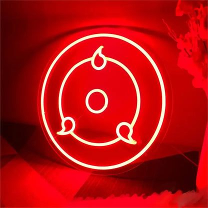 Sharingan Red Neon Sign